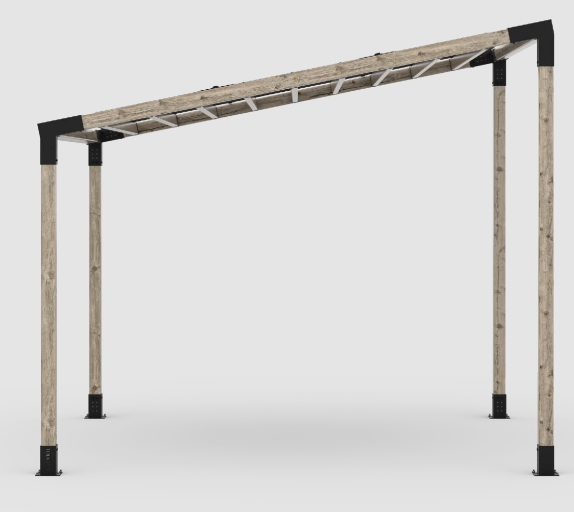 Toja grid angled pergola kit